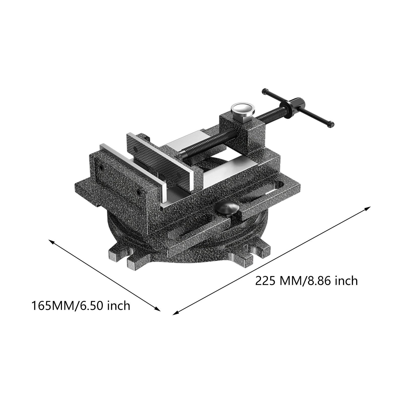 Bench Vise Swivel - Drill Press Vise with Swivel Base