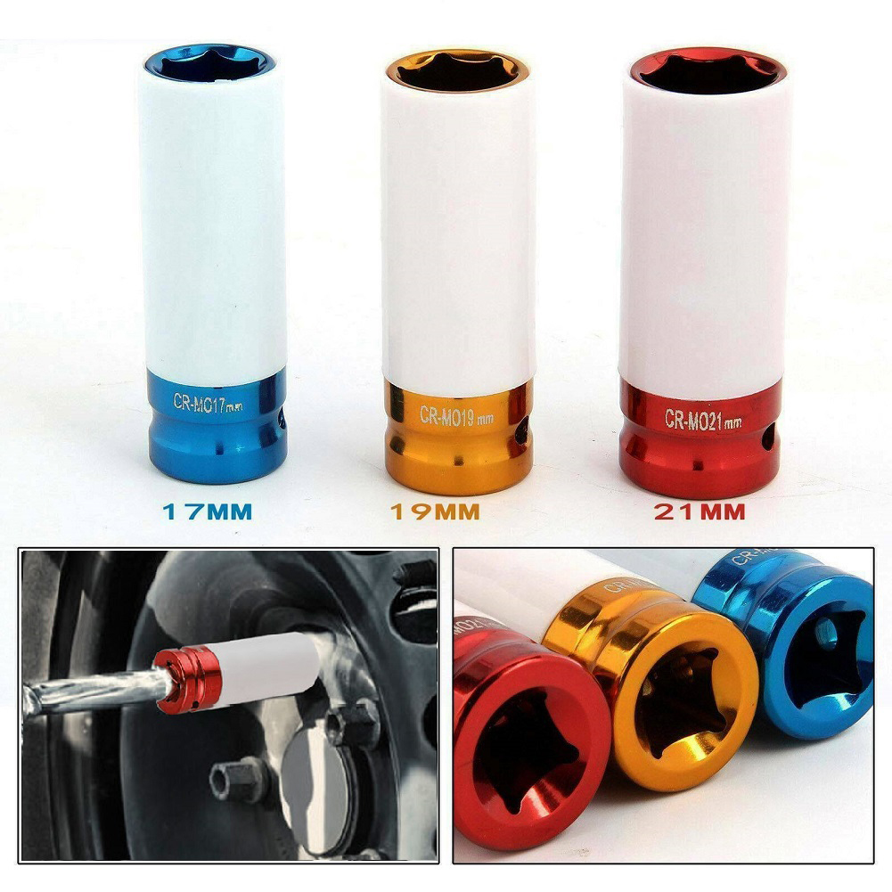Workshop Hand Tools - 1Pc Metal Socket 17mm/19mm/21mm Socket Wrench