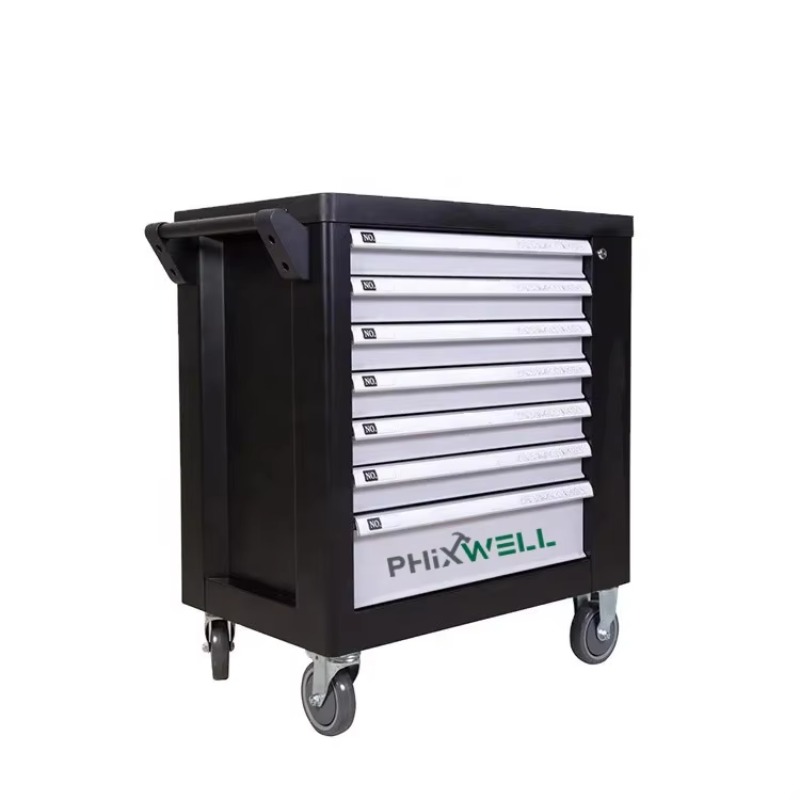 Workshop Tools Trolley - Professional Auto Repair 6 Drawer Rolling
