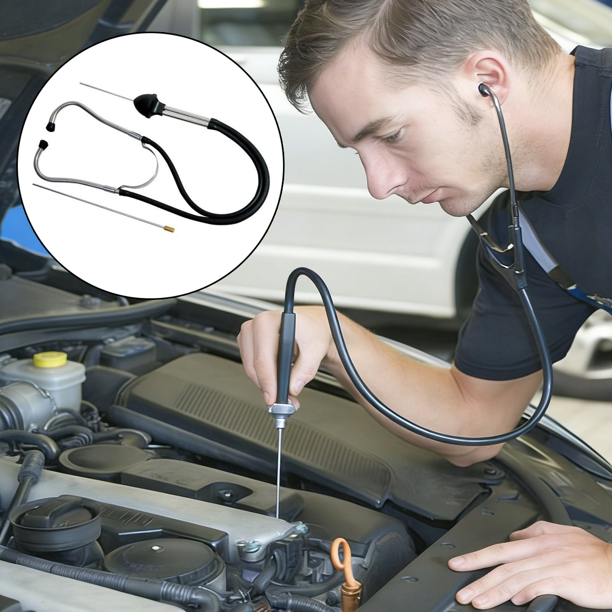Tools Mechanical Workshop - Automotive Stethoscope Mechanical Car Cylinder Tools