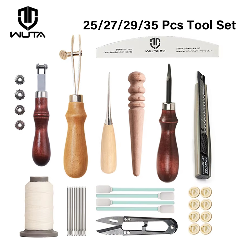 Workshop Hand Tools - WUTA Professional Leather Craft Tools Kit
