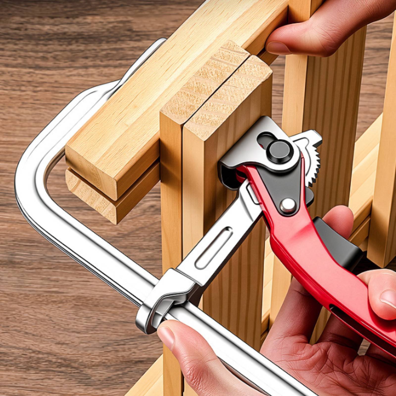 2 Pieces Ratchet F Clamp Indus - Workshop Hand Tools 리뷰 및 가격