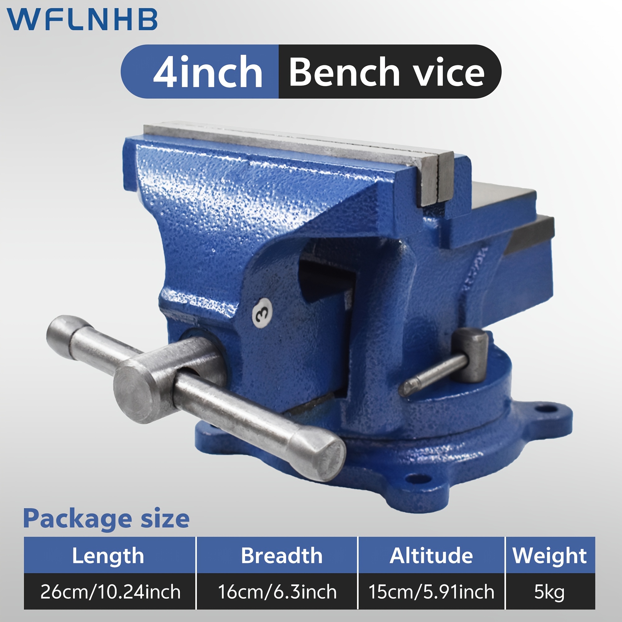 Bench Vise, 8