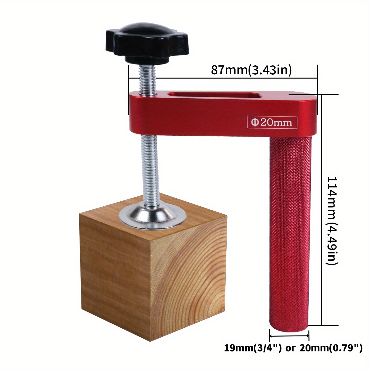 1pc 19mm/20mm Dog Hole Clamp W - Bench Dog Hole 리뷰 및 가격