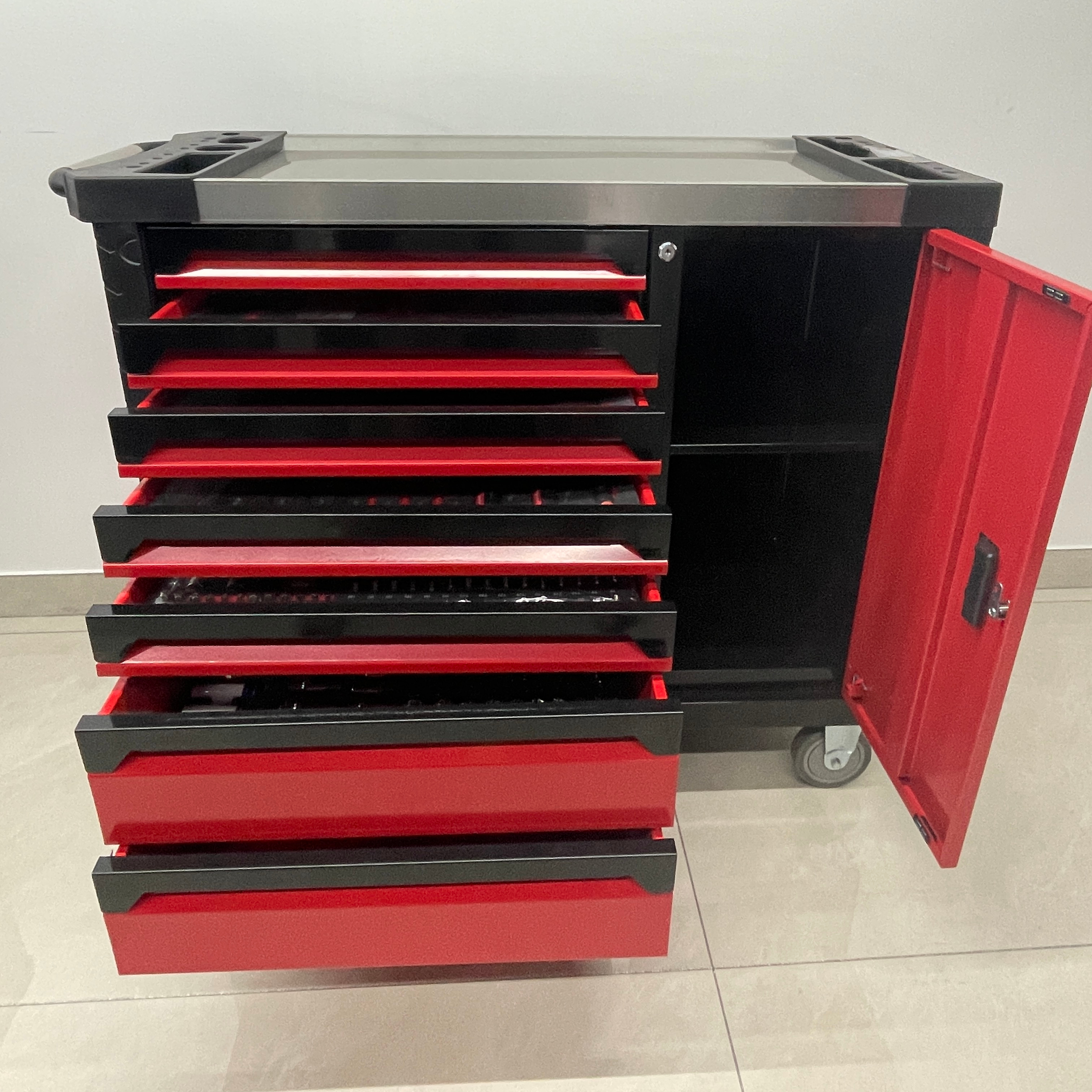 CE Certified 7 Drawer Tool Cab - Workshop Tools Trolley 리뷰 및 가격