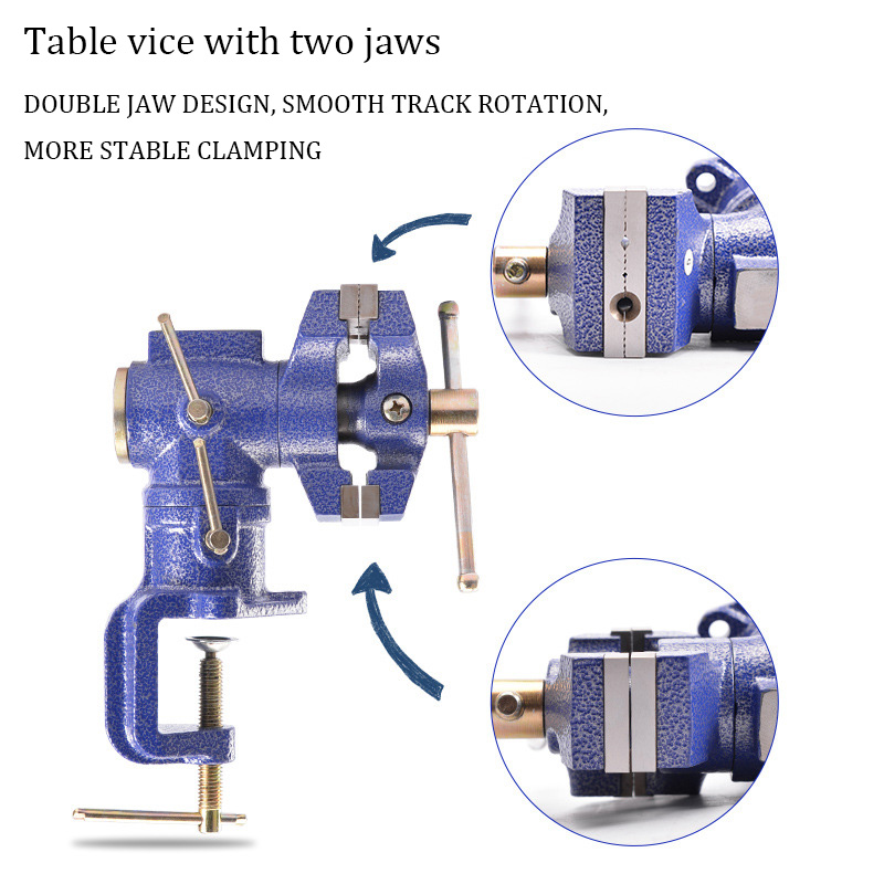 Double Jaw Table Vise Swivel B - Bench Vise Swivel 리뷰 및 가격