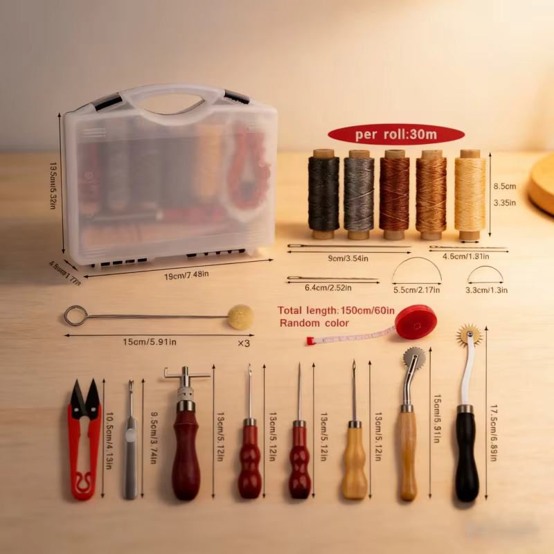 Leather Craft Tool Kit Leather - Workshop Hand Tools 리뷰 및 가격