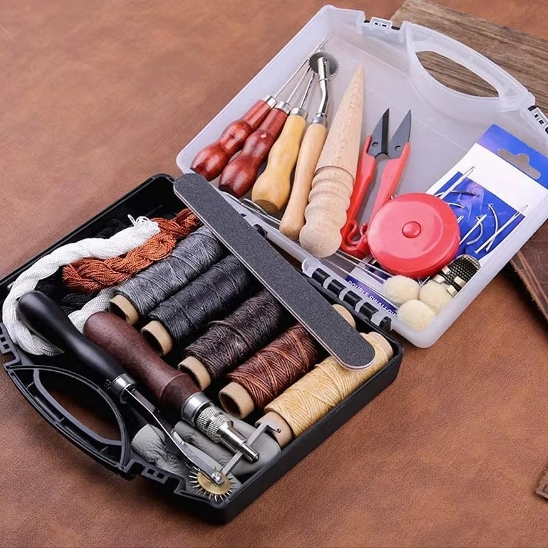 Leather Craft Tool Kit Leather - Workshop Hand Tools 리뷰 및 가격