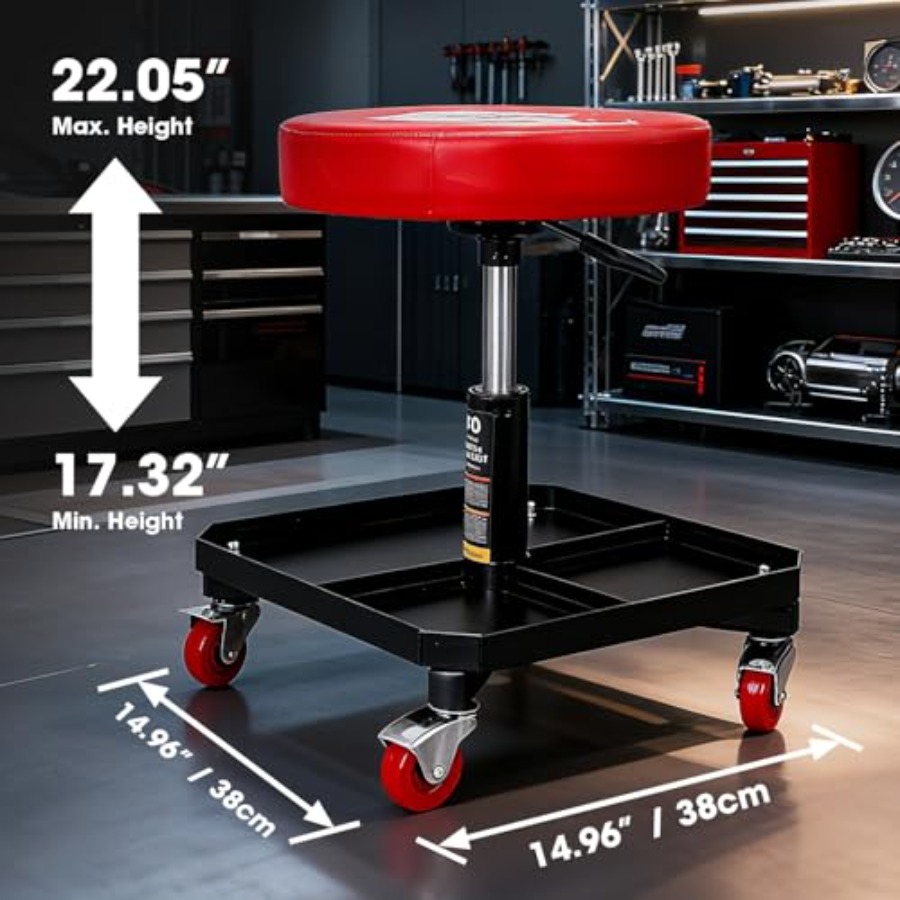 Rolling Mechanic Stool with To - Tools Mechanical Workshop 리뷰 및 가격