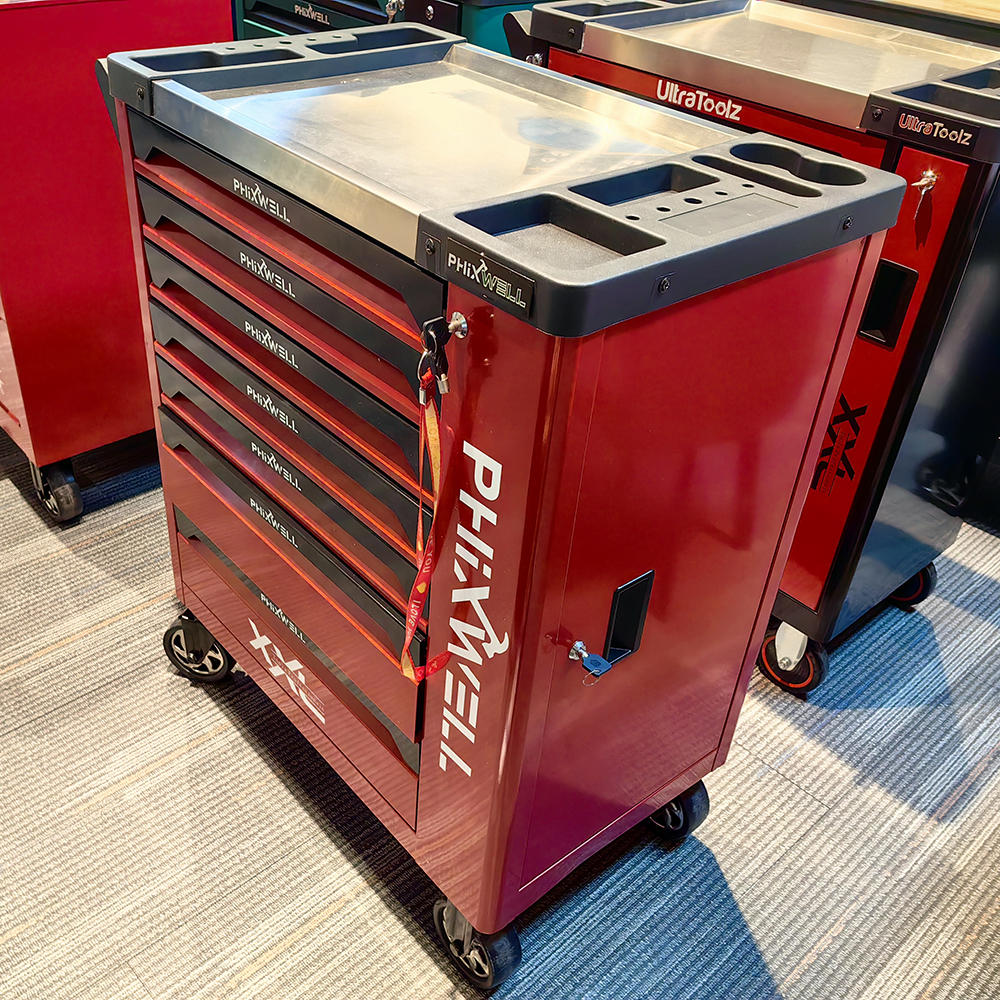 Workshop 7 Drawers Stainless S - Workshop Tools Trolley 리뷰 및 가격
