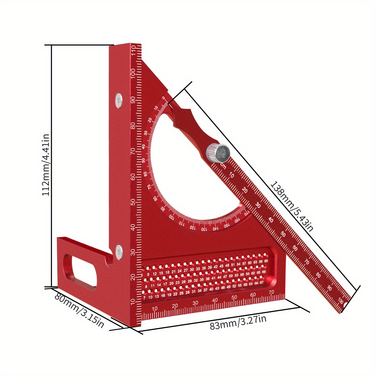 3D Adjustable Carpentry Square - Dovetail Marking Guide 리뷰 및 가격