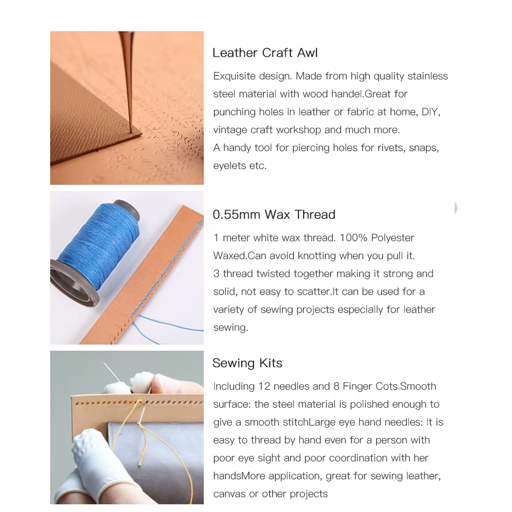 WUTA Professional Leather Craf - Workshop Hand Tools 리뷰 및 가격