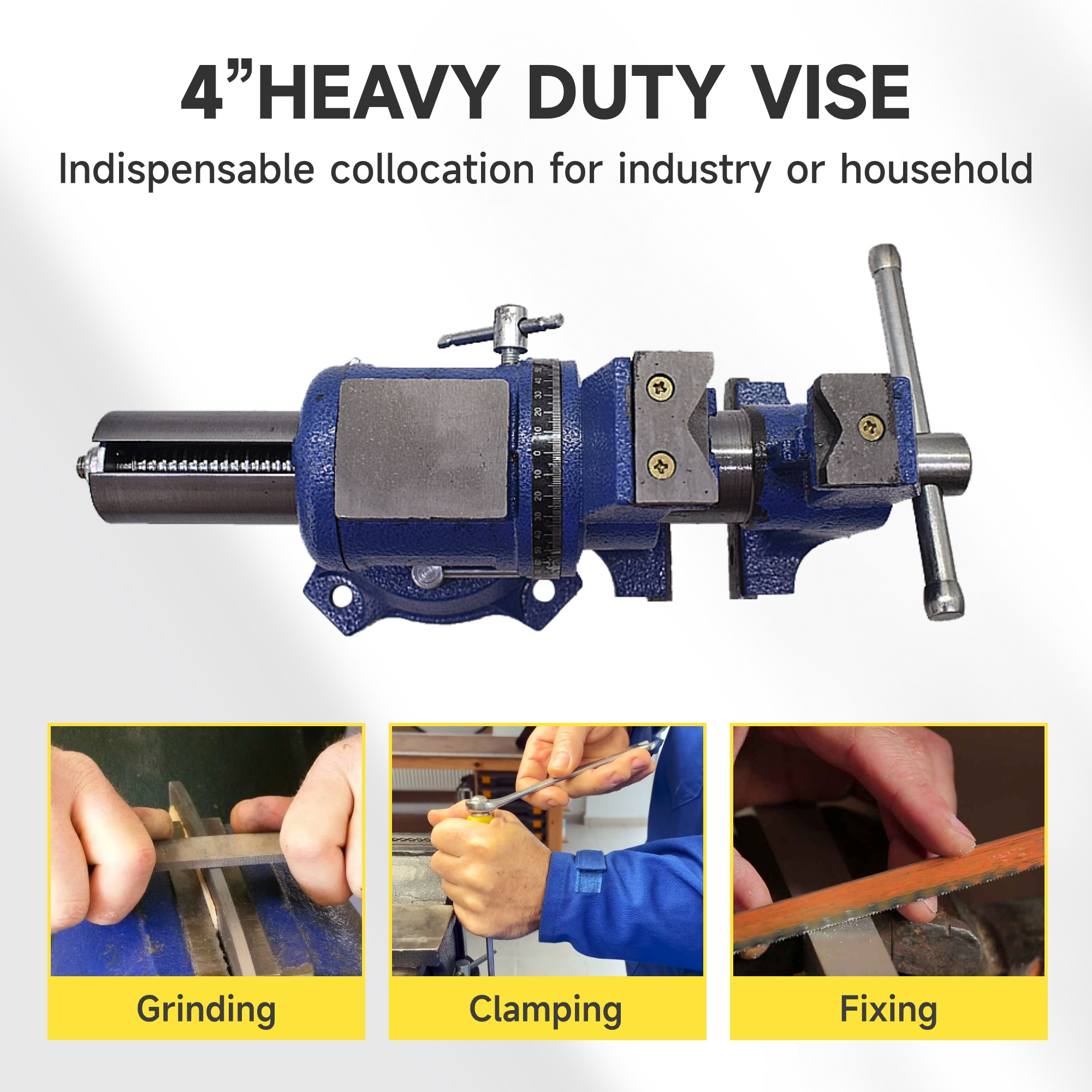 4 Inch Multi-Purpose Rotating  - Bench Vise Swivel 리뷰 및 가격