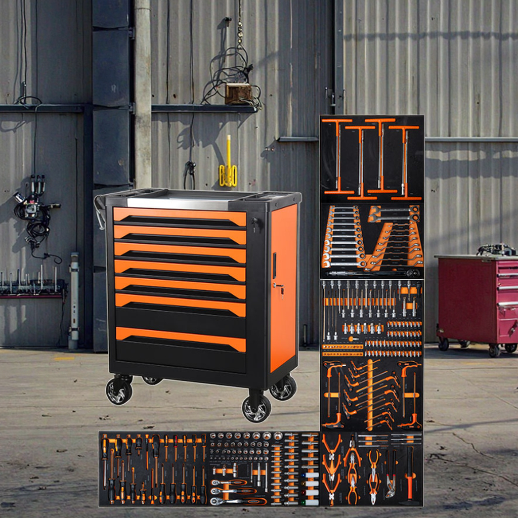 Industrial Tool Cabinet With 2 - Workshop Tools Trolley 리뷰 및 가격